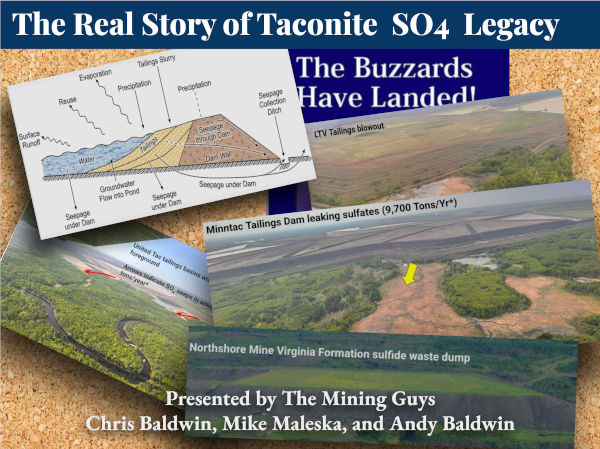 Real Story of Taconite SO4 Legacy